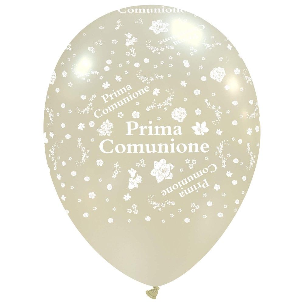 100 Palloncini Perla Prima Comunione 12''/30cm
