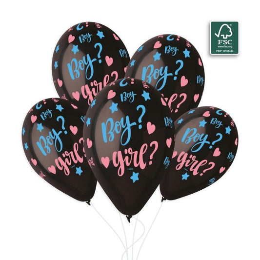100 Palloncini Bimbo o Bimba? 12"/30cm