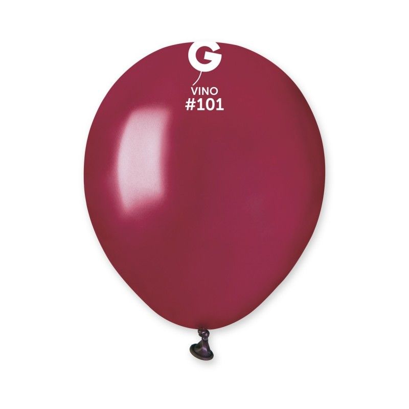 Gemar - 100 Palloncini Vino 5"/13cm