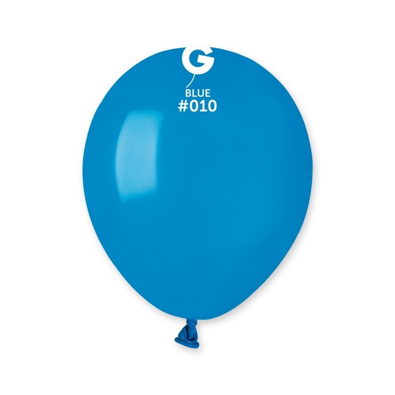 Gemar - 100 Palloncini Azzurro 5"/13cm