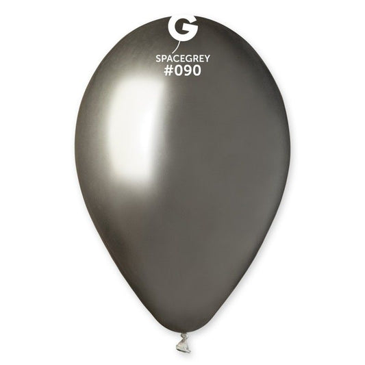 Gemar - 50 Palloncini Shiny Space Grey 13"/33cm