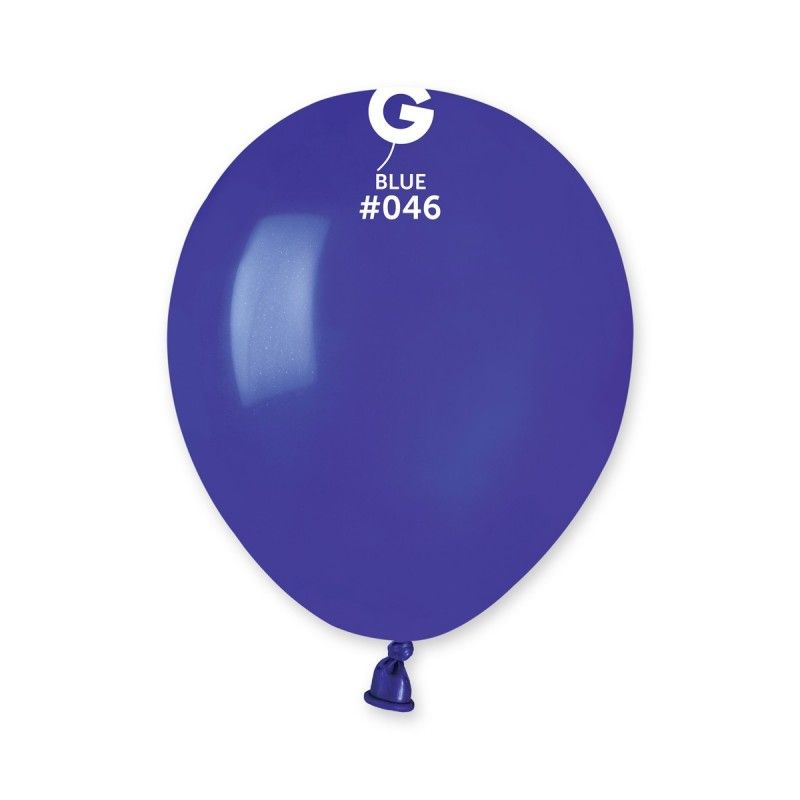 Gemar - 100 Palloncini Blu 5"/13cm