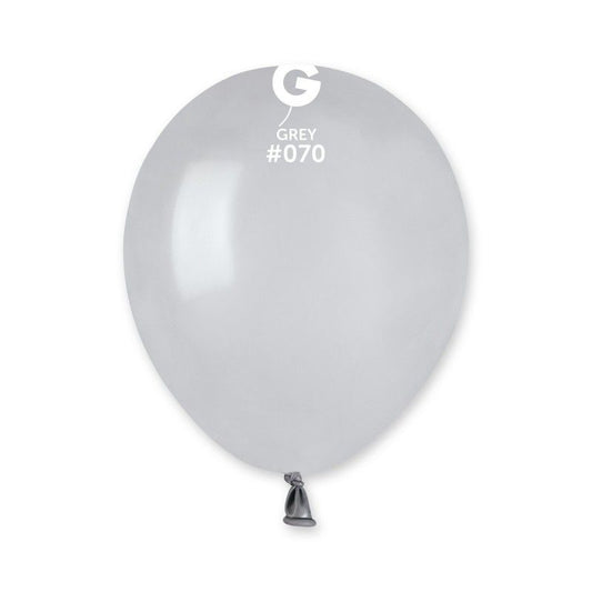 Gemar - 100 Palloncini Verde Grigio 5"/13cm