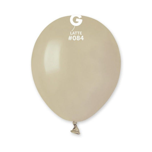 Gemar - 100 Palloncini Latte 5"/13cm