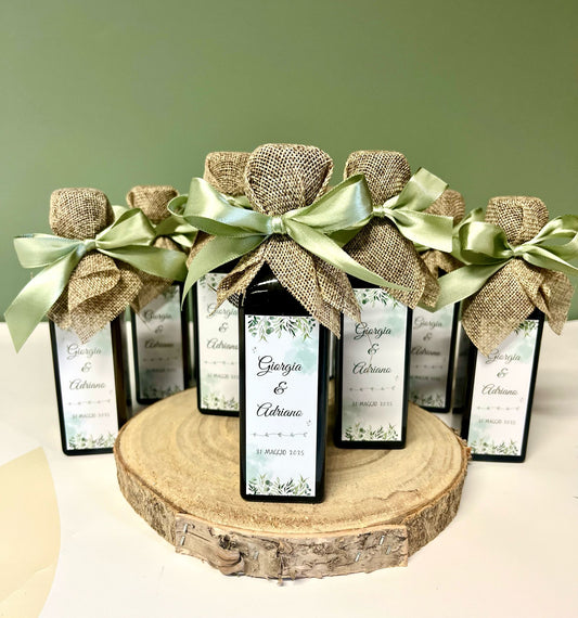 Boccette d'olio personalizzate 100ml