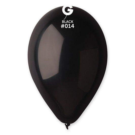 Gemar - 50 Palloncini Nero 13"/33cm