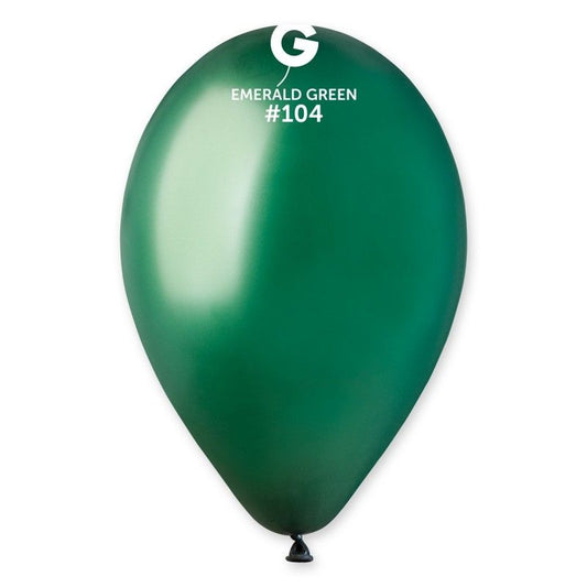 Gemar - 50 Palloncini Verde Smeraldo 13"/33cm