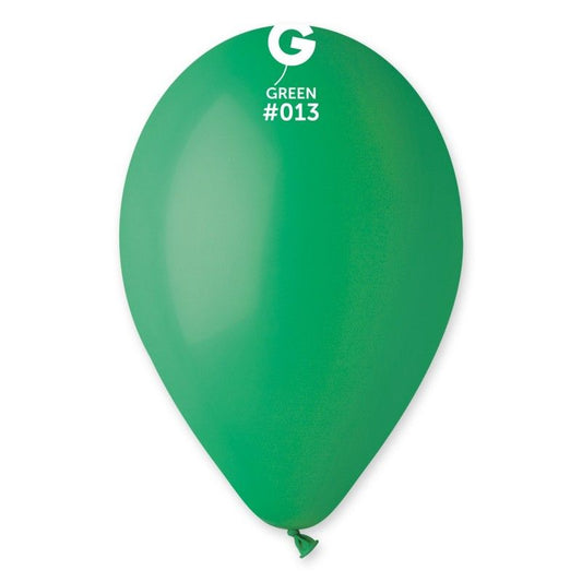 Gemar - 100 Palloncini Verde Bosco 10''/26cm