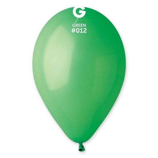 Gemar - 100 Palloncini Verde Prato 10''/26cm