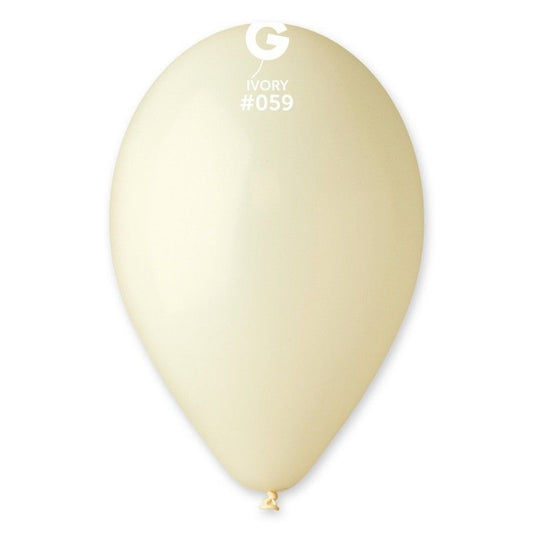 Gemar - 50 Palloncini Avorio 12''/30cm