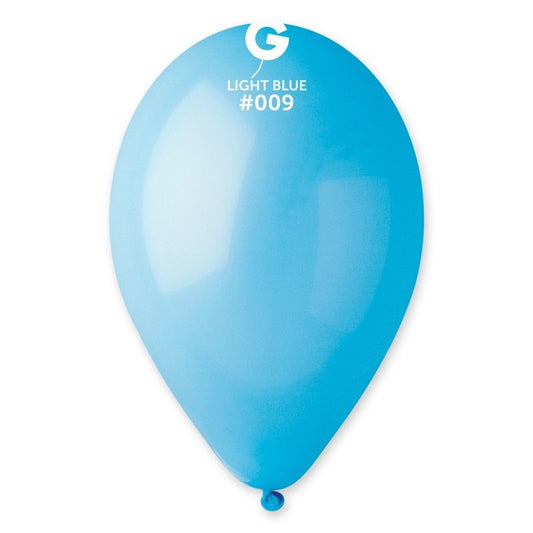 Gemar - 100 Palloncini Celeste 10''/26cm