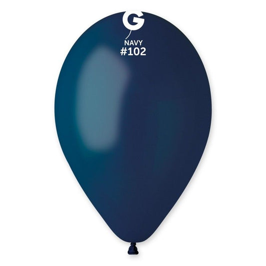 Gemar - 50 Palloncini Blu Navy 13"/33cm
