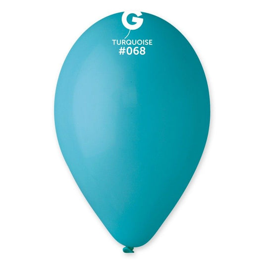 Gemar - 100 Palloncini Turchese 10''/26cm