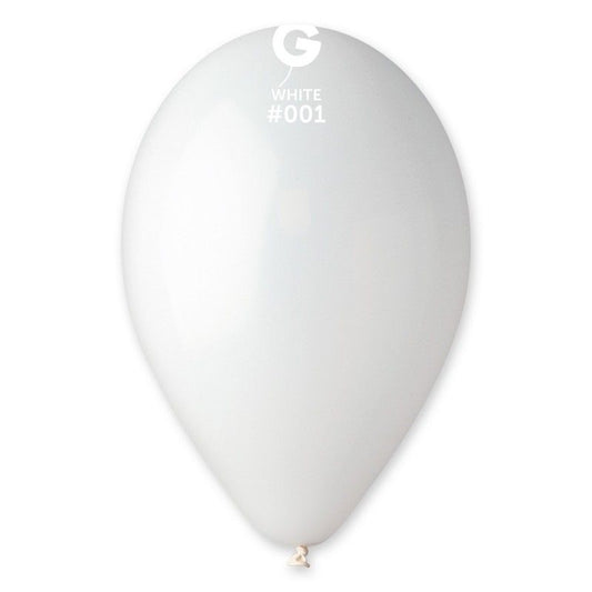 Gemar - 50 Palloncini Bianco 12''/30cm