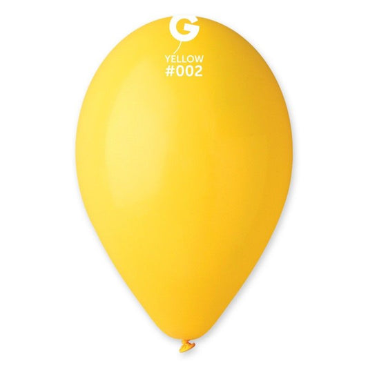 Gemar - 100 Palloncini Giallo 10''/26cm